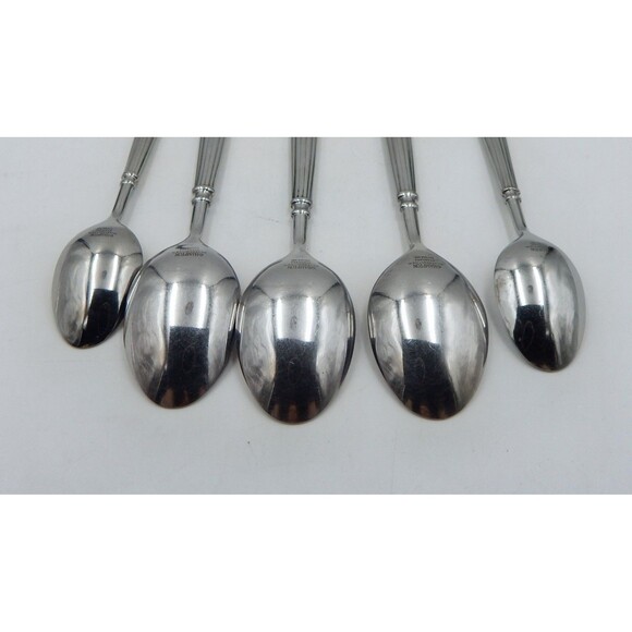Hampton Silversmiths AVIGNON 2 Stainless Glossy Flatware 3 Soup Spoon 2 Teaspoon - Picture 8 of 9